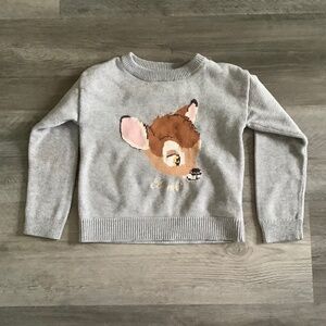 GAP Disney Bambi knit sweater size 5T